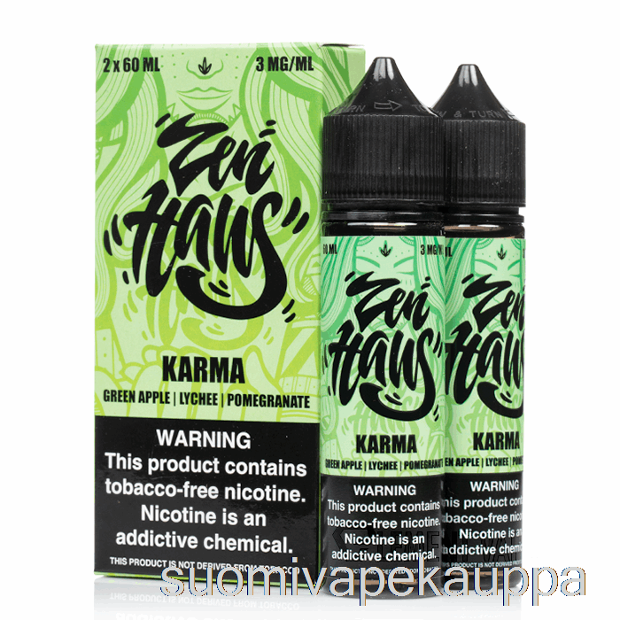 Vape Nesteet Karma - Zen Haus - 120ml 0mg